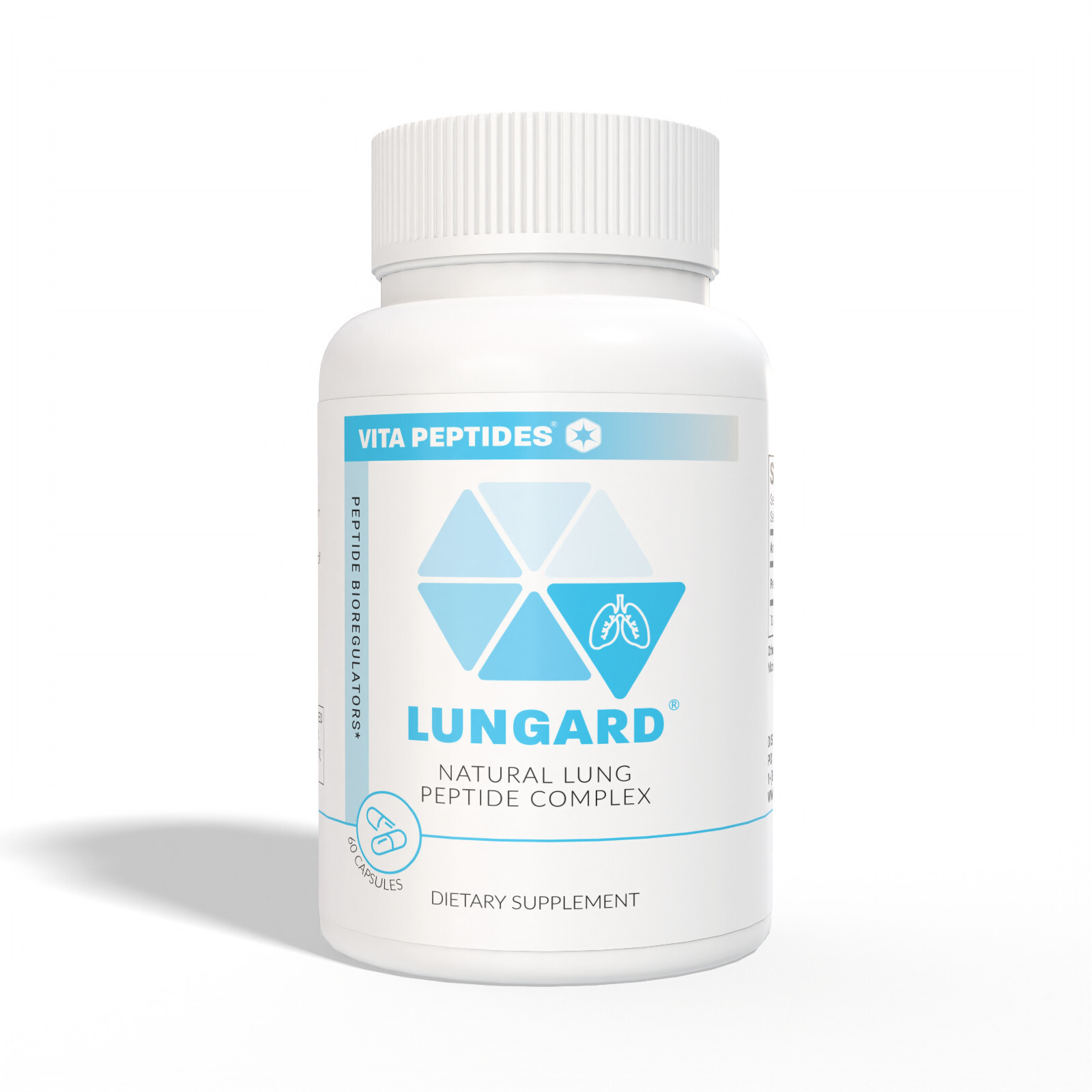 Lungard – Lungs Peptide Bioregulator 30 & 60 Capsules – Free Shipping