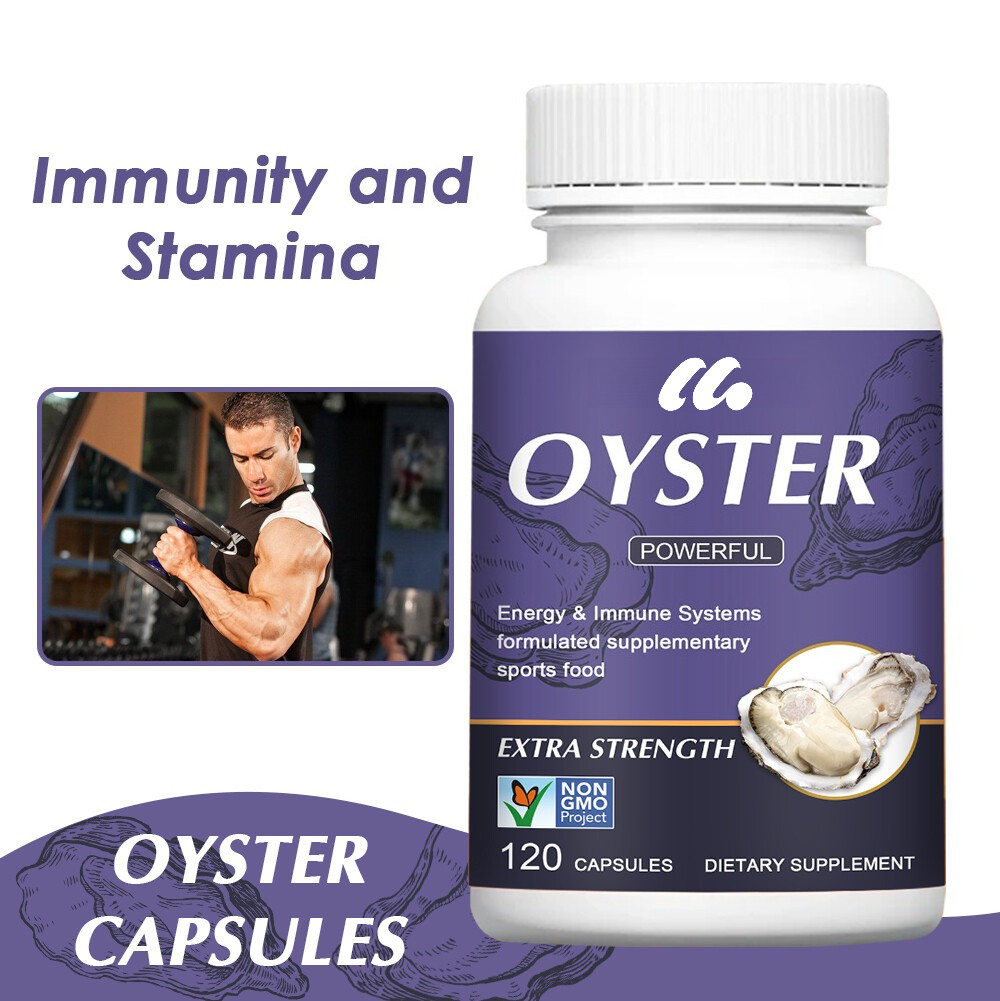 Oyster Extract-Energy & Stamina Complex For Men And Women Energy And Immunity