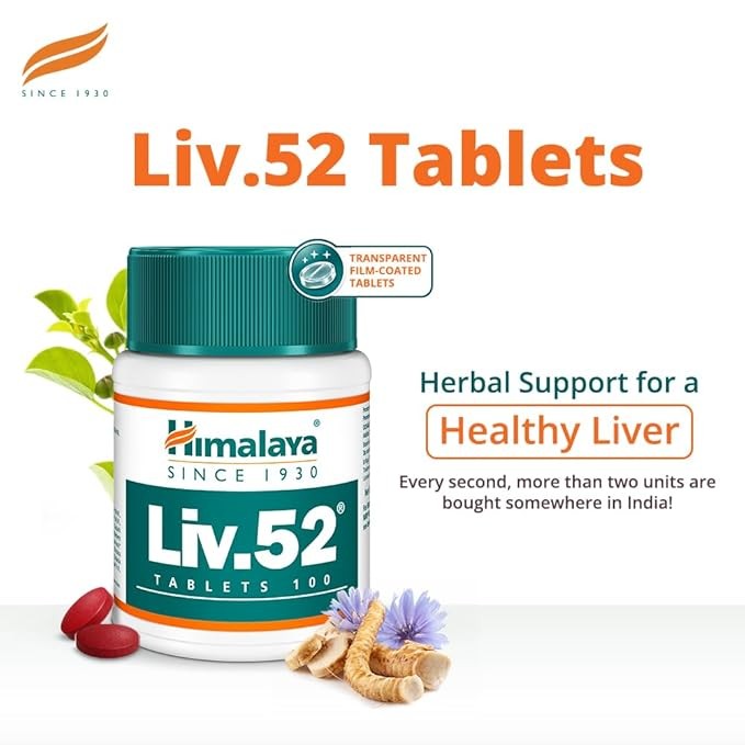 2 Packs 100% Natural Himalya Health Care Lv 52 200Tabs US Shipped Expiry 02/28