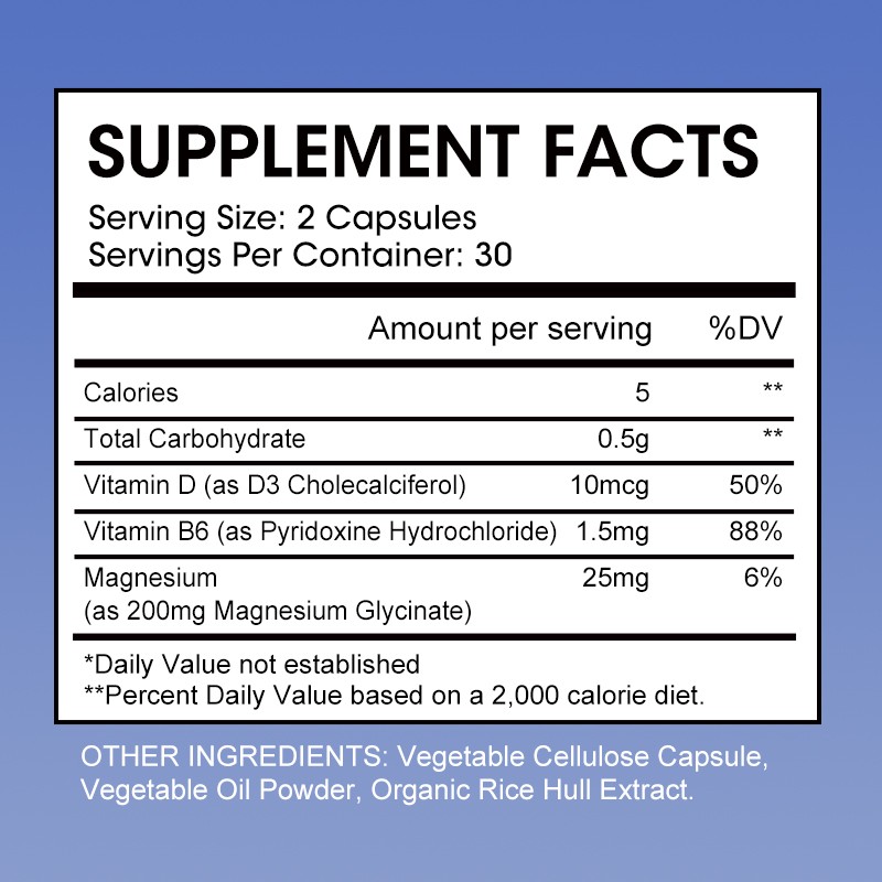 Magnesium Glycinate 500mg with Zinc,D3 Improved Sleep, Stress , Anxiety Relief