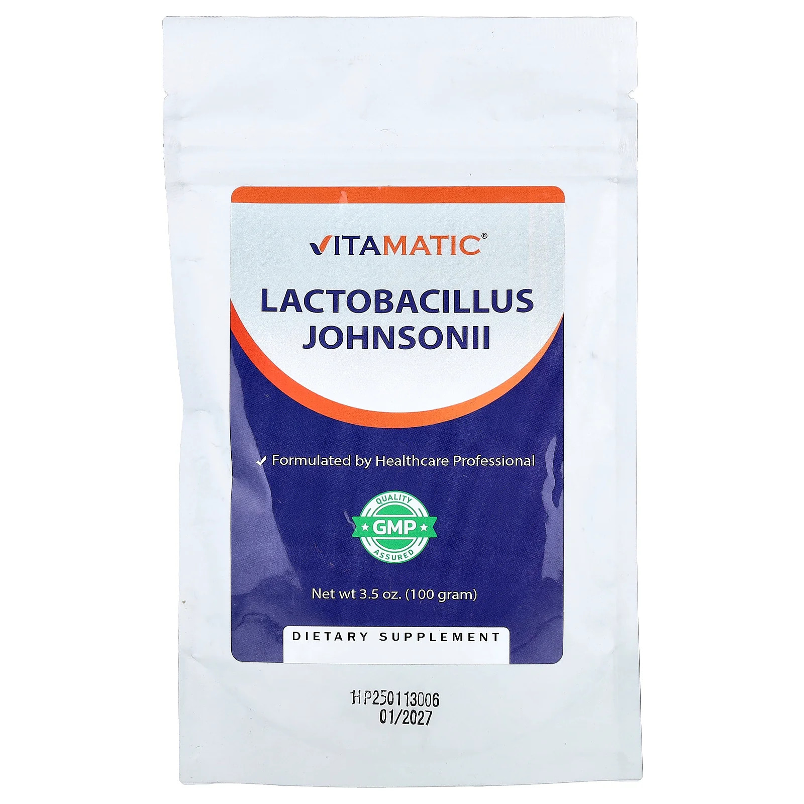 2 X Vitamatic, Lactobacillus Johnsonii, 3.5 oz (100 g)