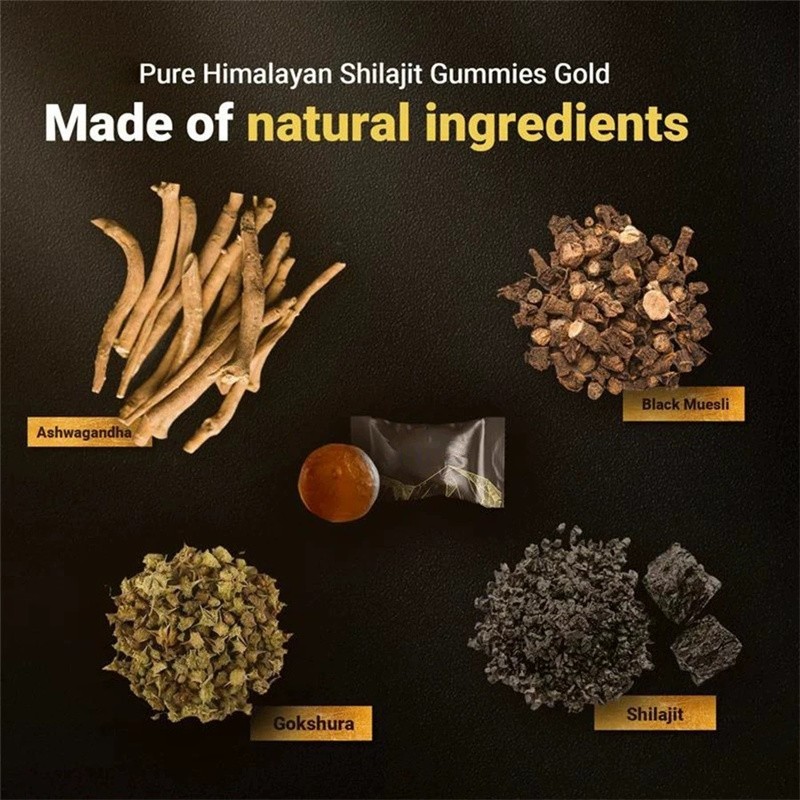 Shilajit 300 Gummies, Shilajit Micronutrient Supplement, Himalayan Premium lates