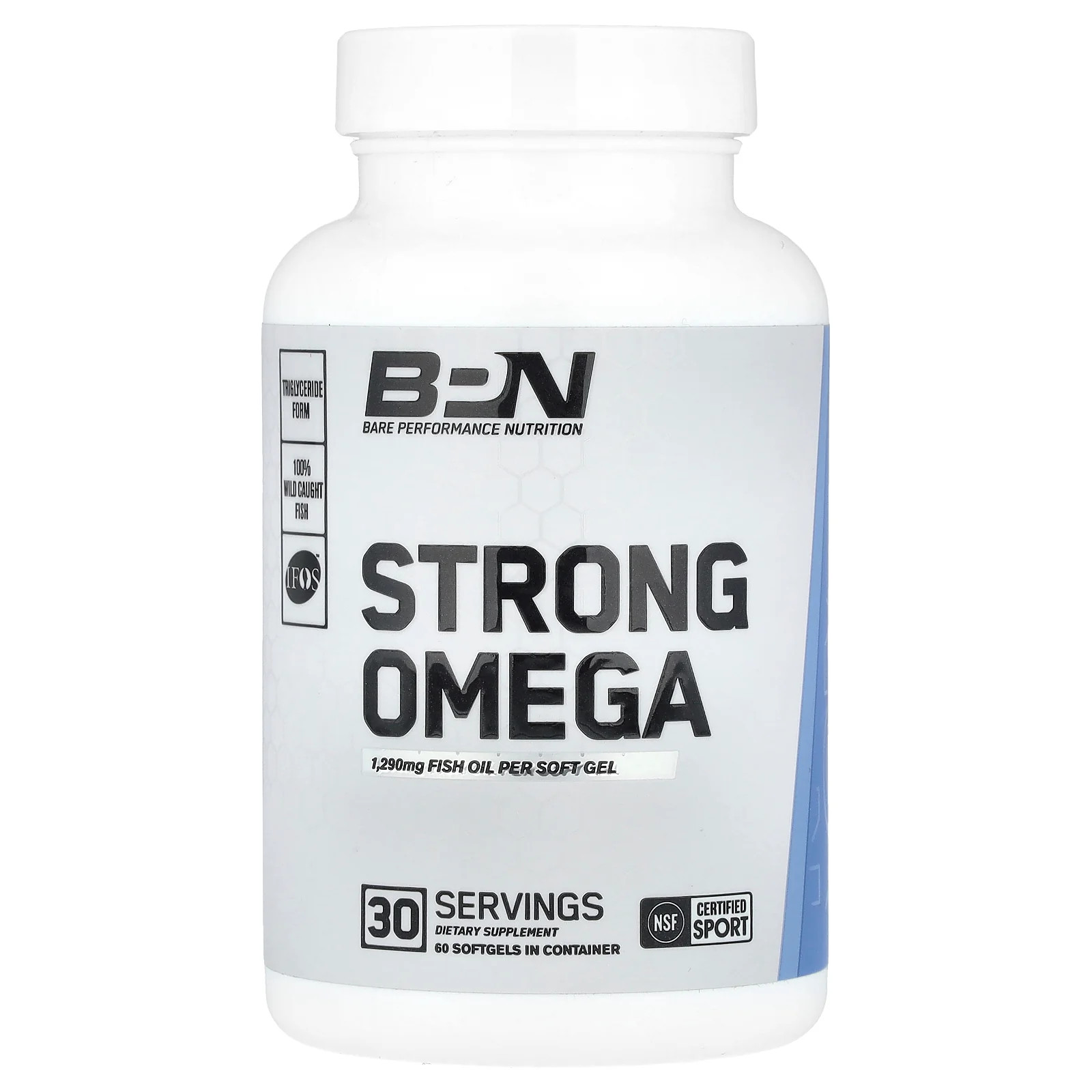 2 X BPN, Strong Omega, 60 Softgels (1,290 mg per Softgel)
