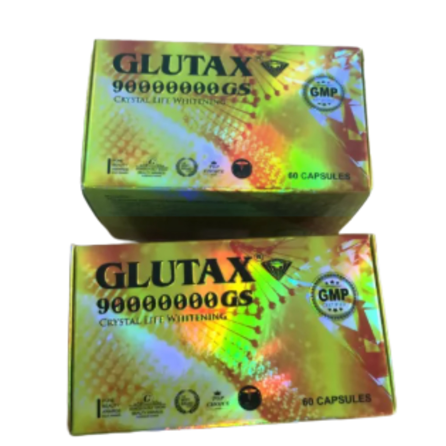 Anti Aging Whitening Serum Booster Crystal Life Supplement 60 Capsules x 2 Boxes