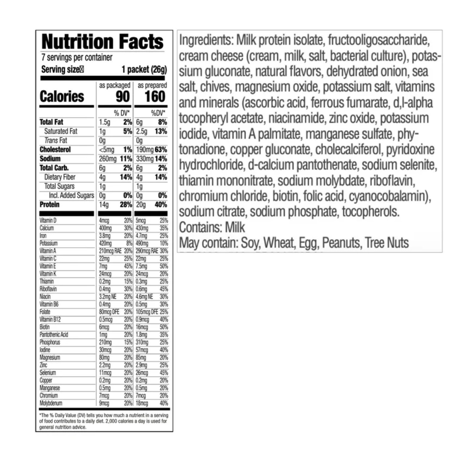 Proti Fit Chive and Cheese Egg Scramble Mix