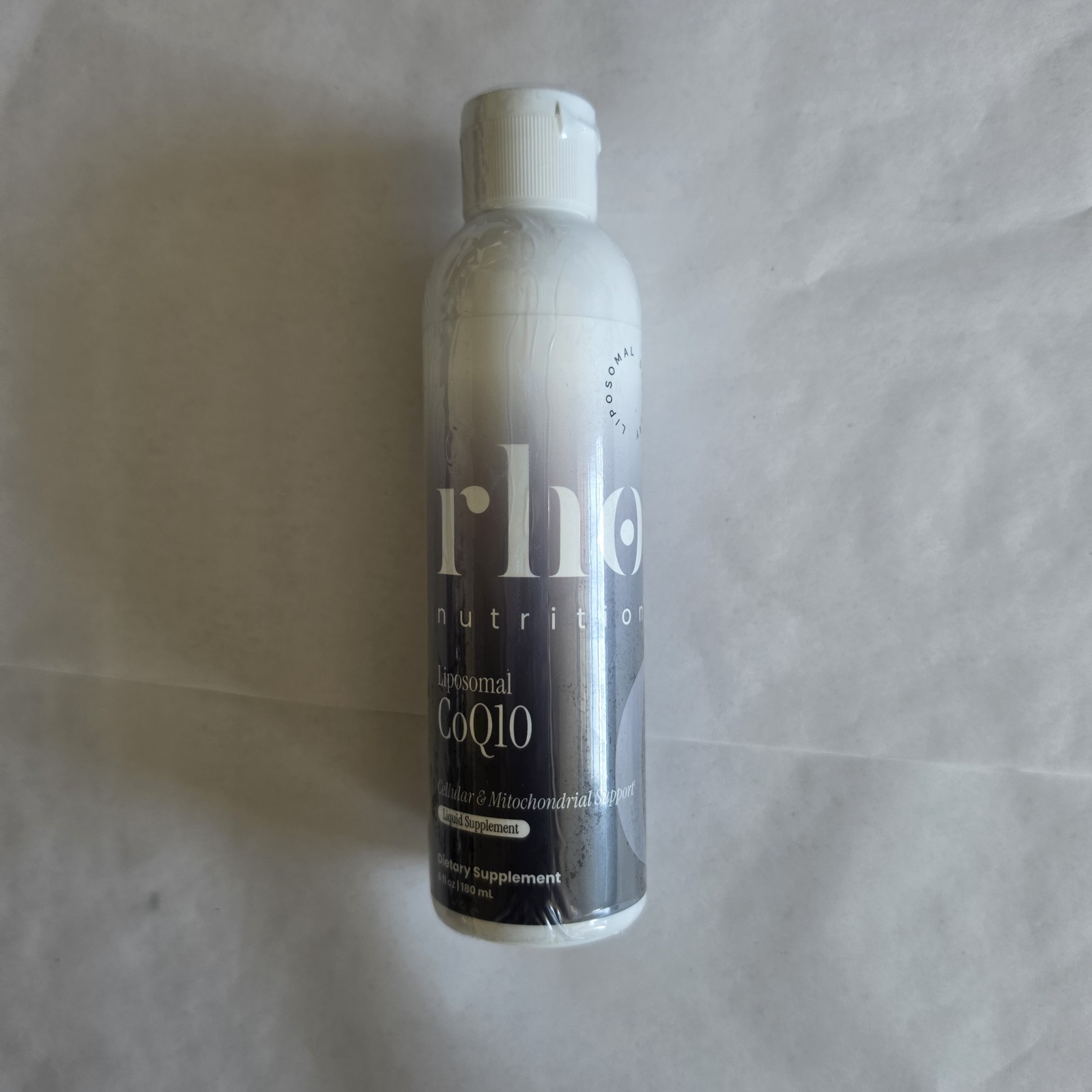 RHO Nutrition – Liposomal CoQ10 – 6 fl oz – Expiration: 02/2028
