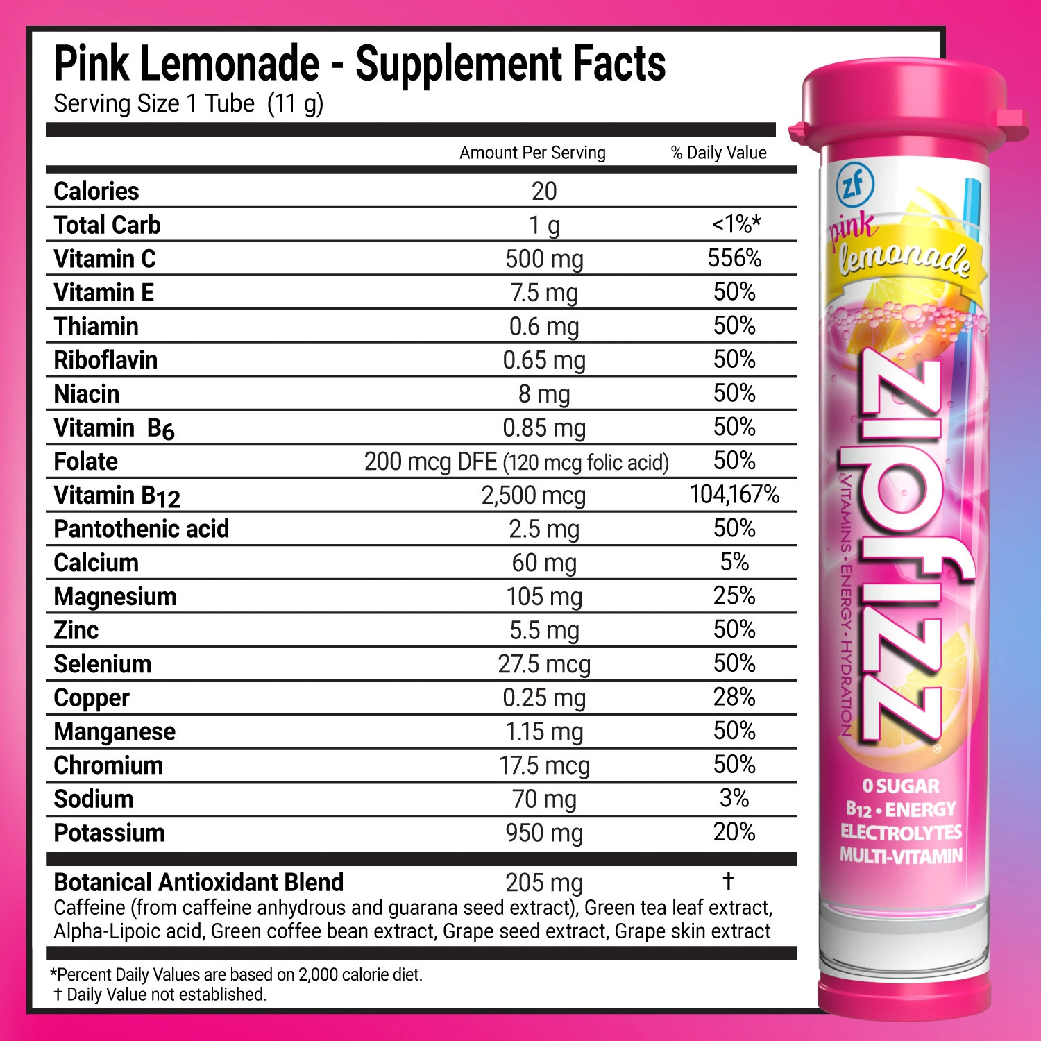 Zipfizz Multi-Vitamin Energy Hydration Drink Mix, 30 Tubes (Choose Flavors)