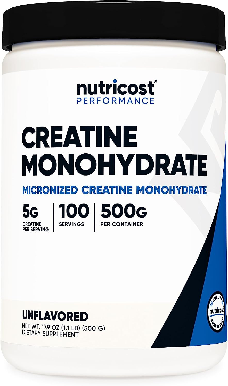 Micronized Creatine Monohydrate Powder 500g – 100 Servings, 5g Each