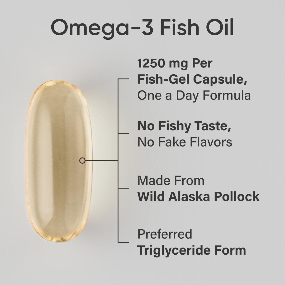 Sports Research Triple Strength Omega 3 Fish Oil – Burpless Fish Oil Suppleme…