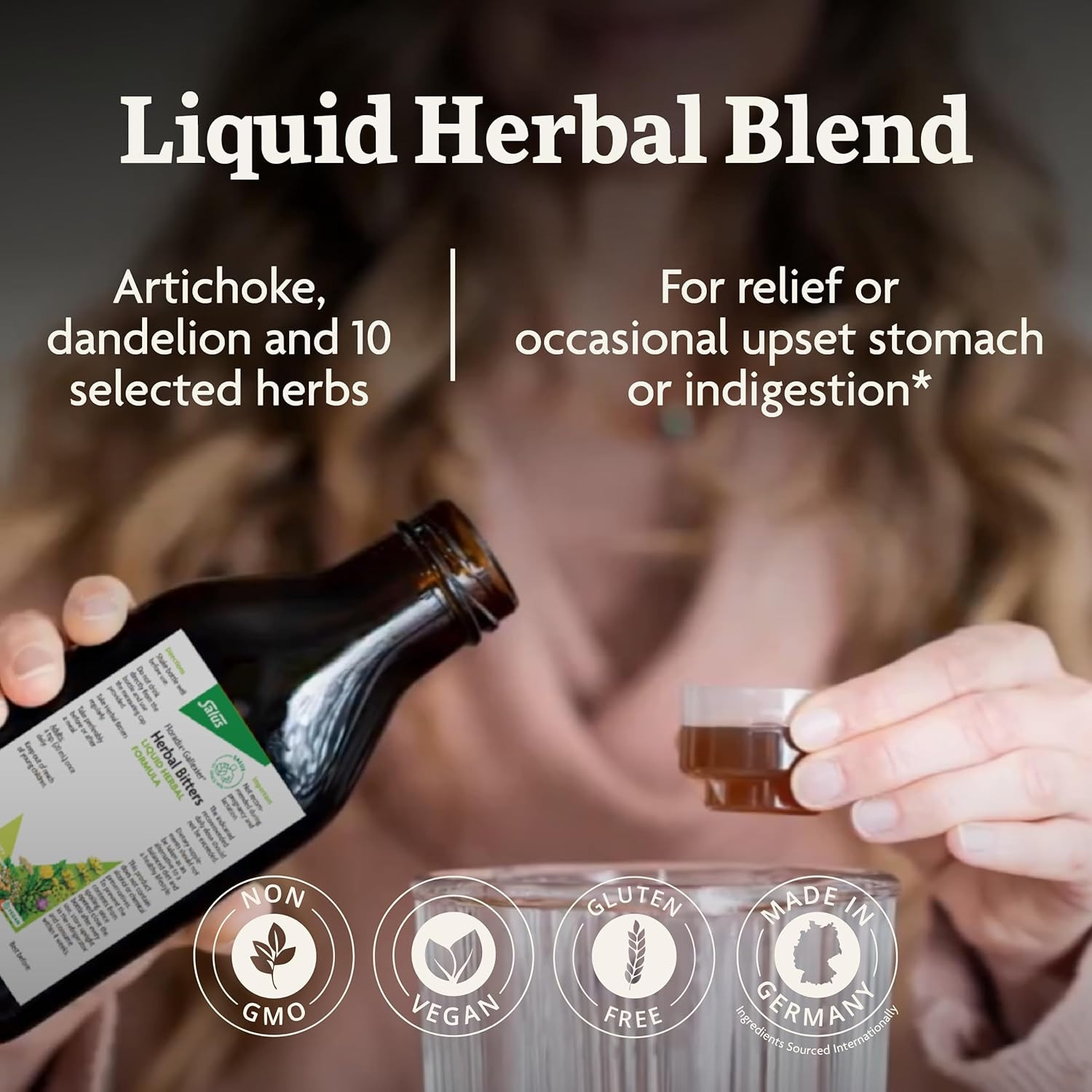 Floradix Gallexier Herbal Bitters, Digestive Support Supplement, 8.5 Fl Oz