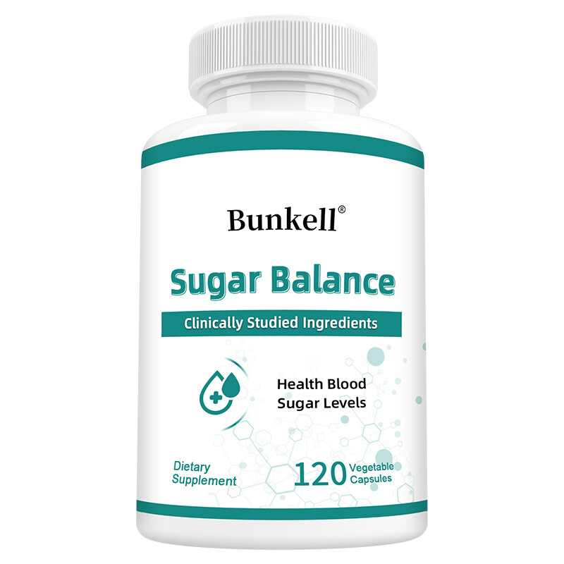 Sugar Balance Supplement Blood Sugar Support Glucose Metabolism Natural Capsules