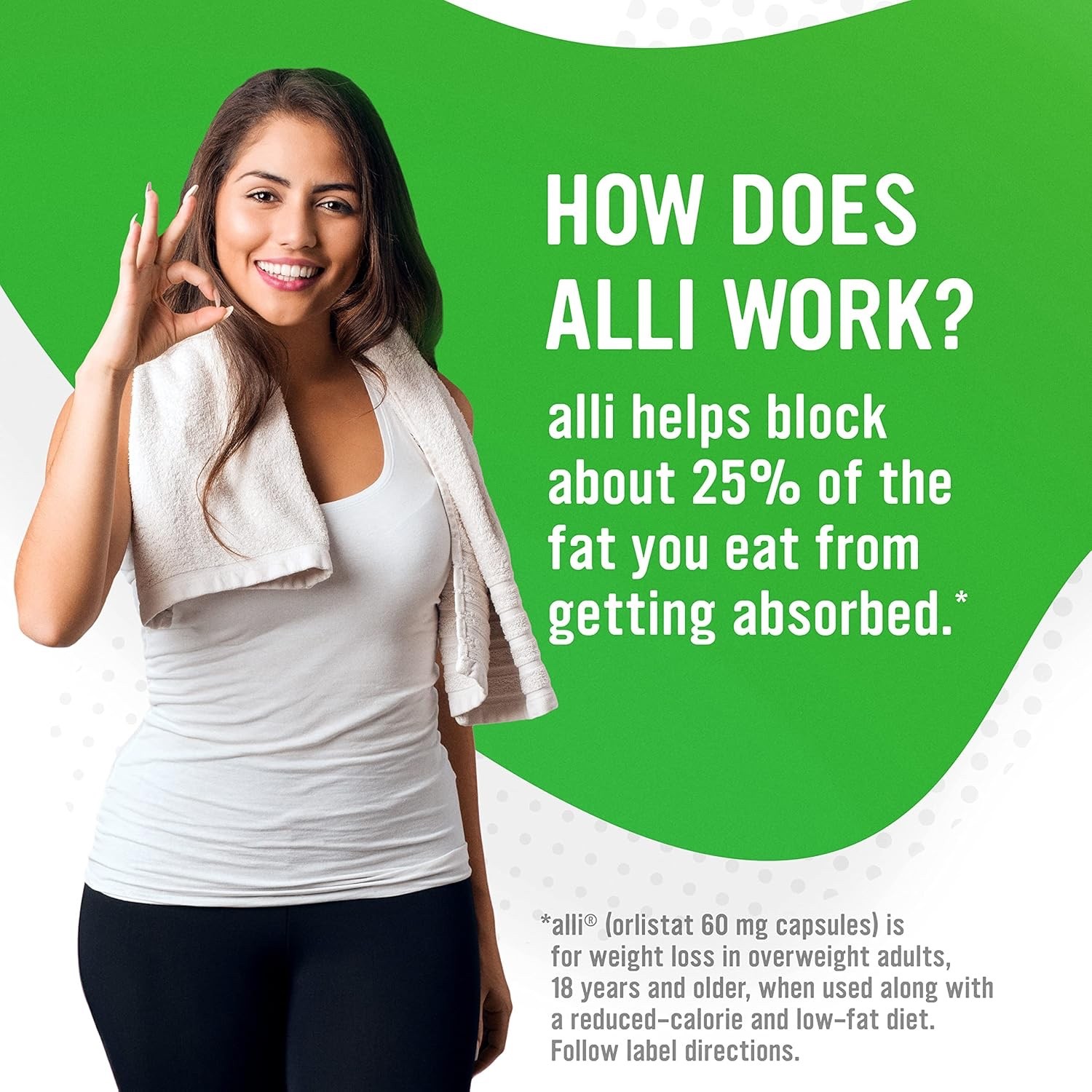 ✳️ alli Orlistat 60 mg. Weight Loss Aid, 170 Capsules FDA AP BLOCK FAT 7/2025 ✳️