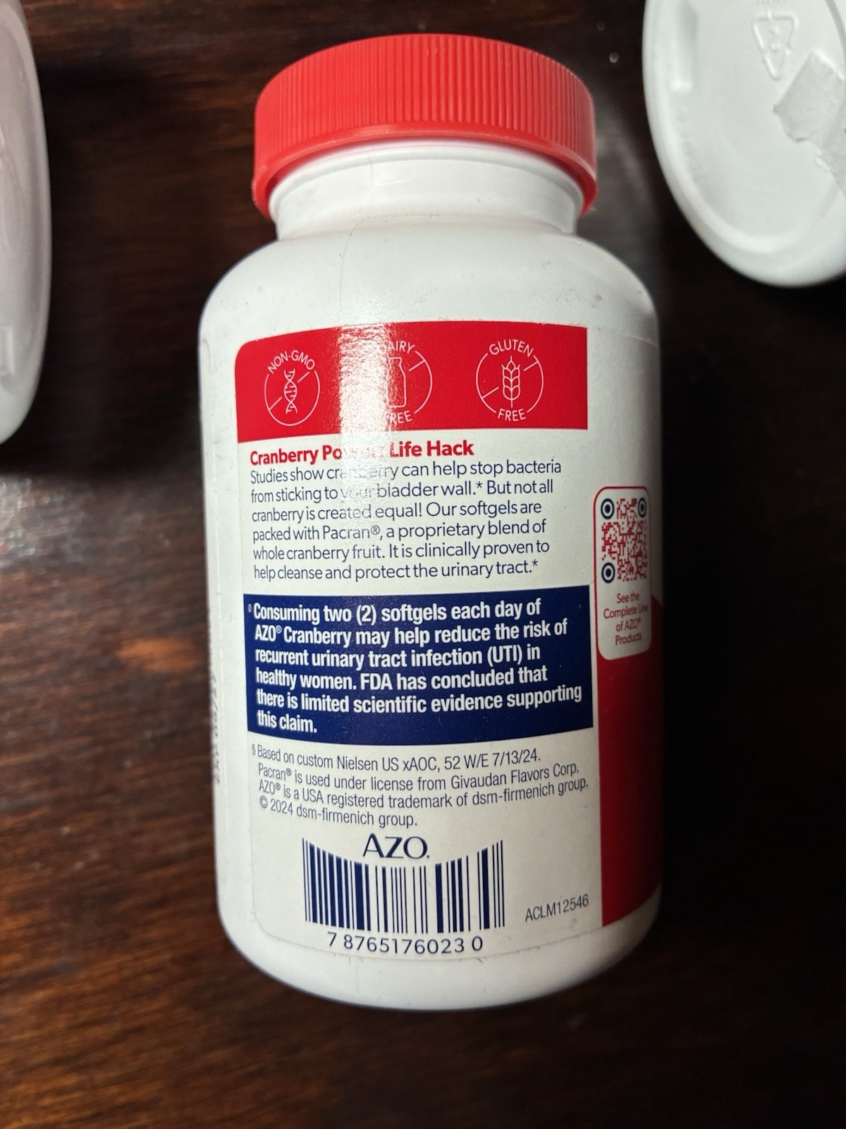 3x AZO Cranberry Urinary Tract Health Dietary Supplement 120 Softgels Exp 09/27