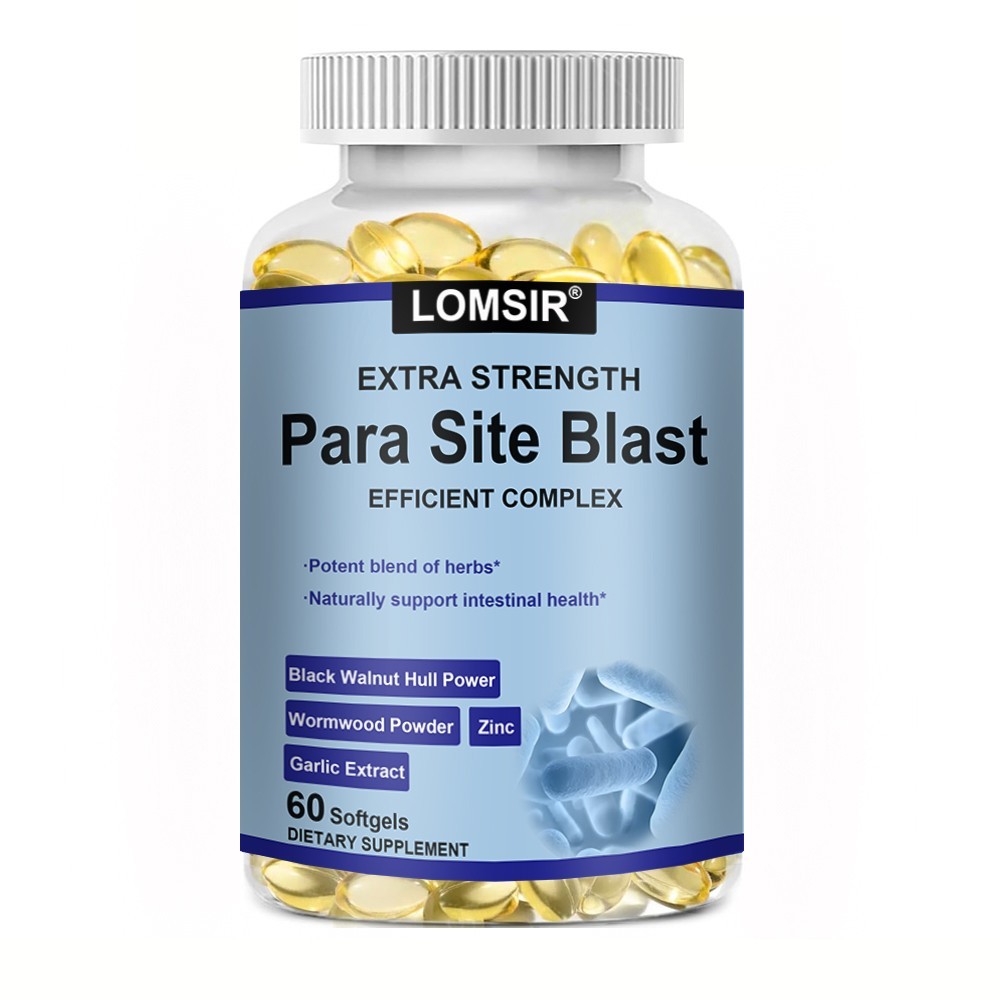 Para Site Blast – with Black Walnut, Wormwood Powder, Colon Health – 60 Softgels