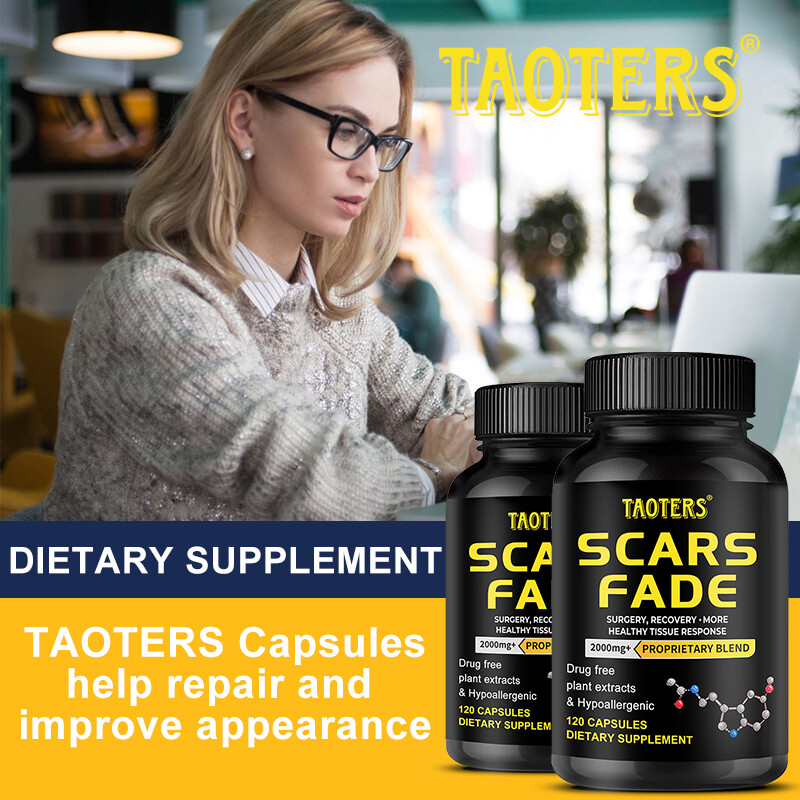 Scar Fading Capsules – 2000 Mg Proprietary Blend – Repair Improves Appearance