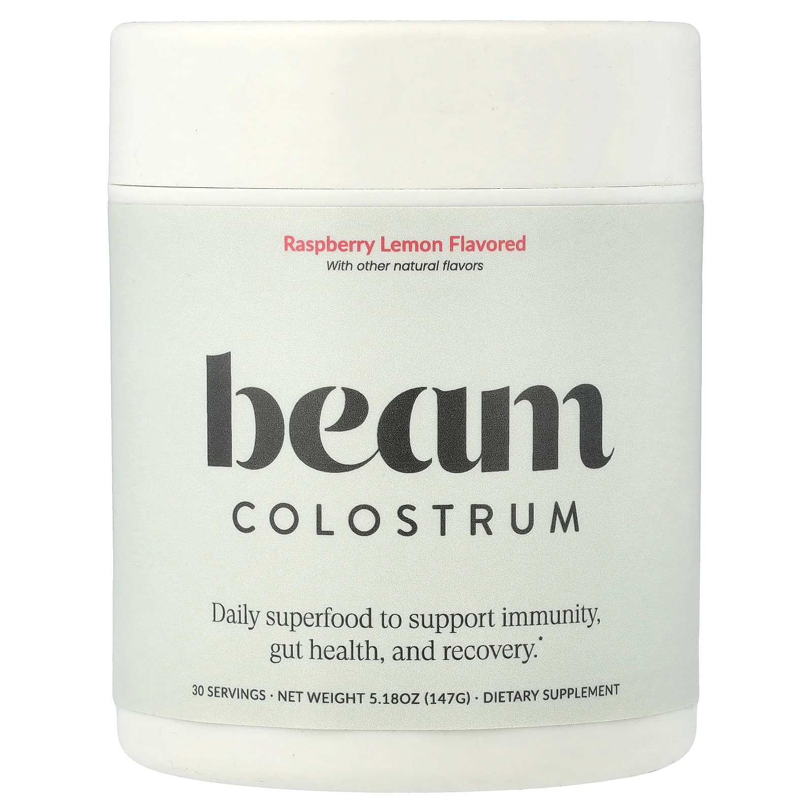 Colostrum, Raspberry Lemon, 5.18 oz (147 g)