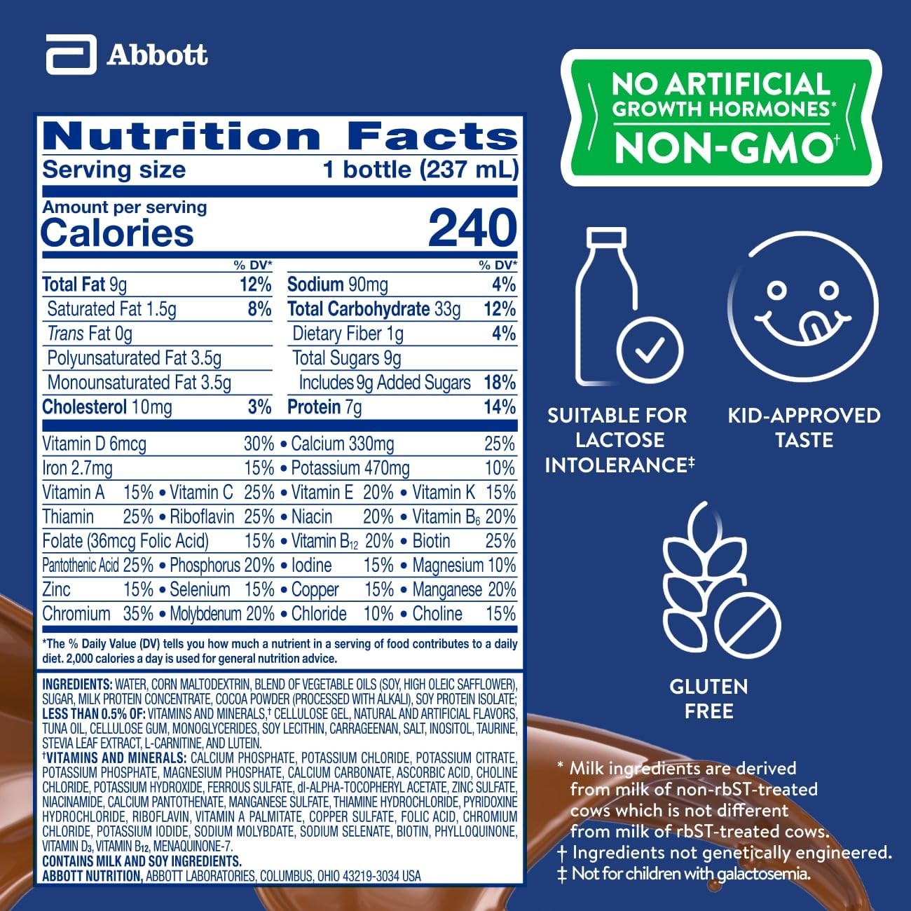 PediaSure Grow & Gain with Immune Support, 27 Vitamins & Minerals for Kids, 7…
