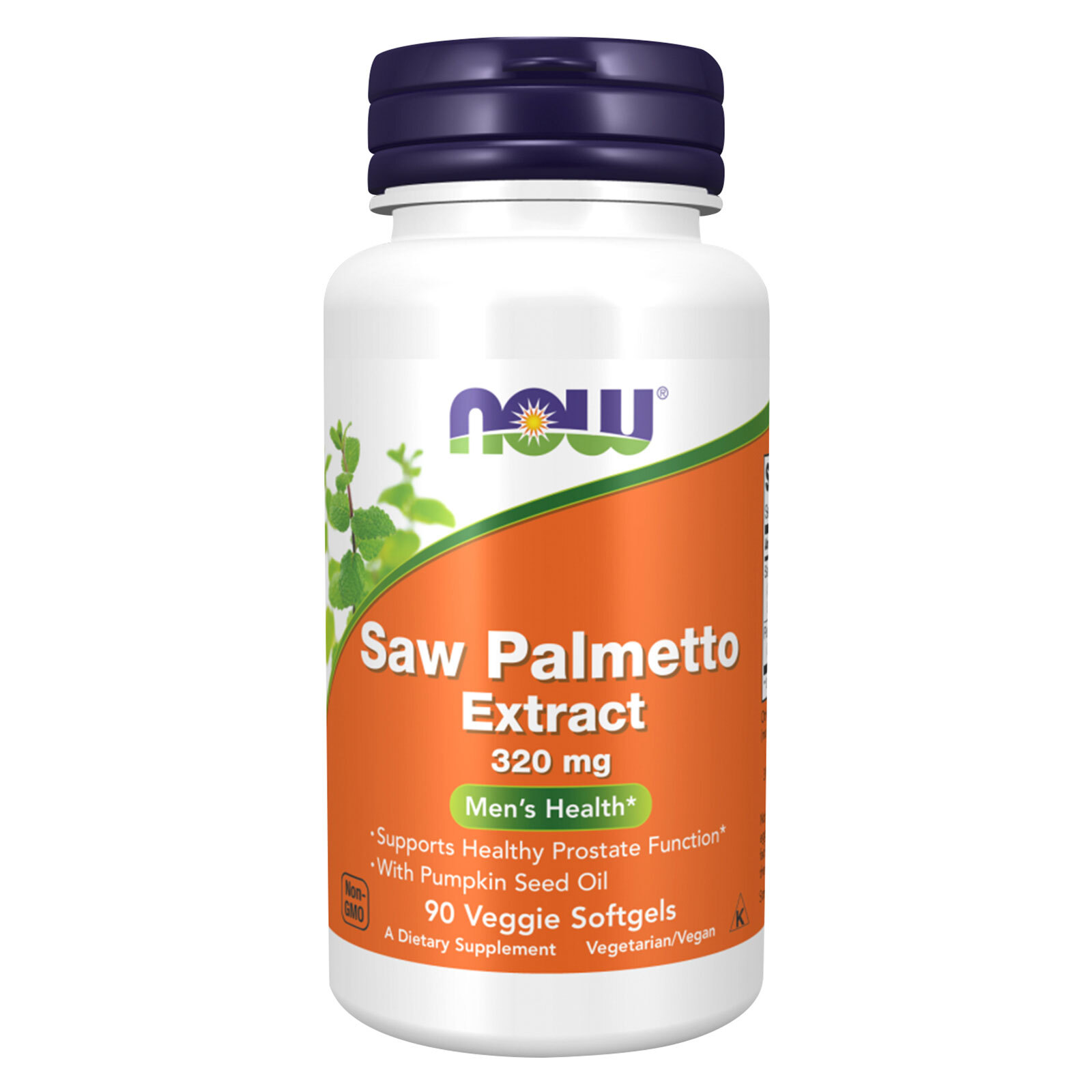 NOW FOODS Saw Palmetto Extract 320 mg 90 Veggie Softgels