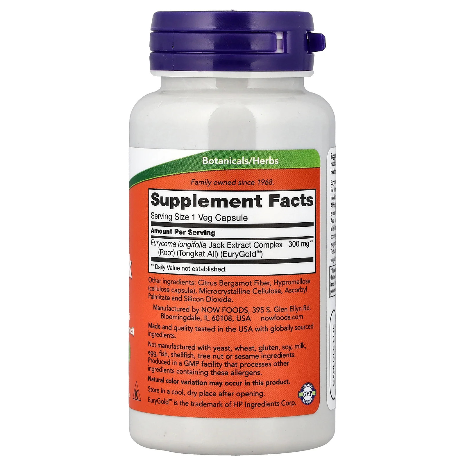 2 X NOW Foods, TestoJack 300�, 300 mg, 60 Veg Capsules