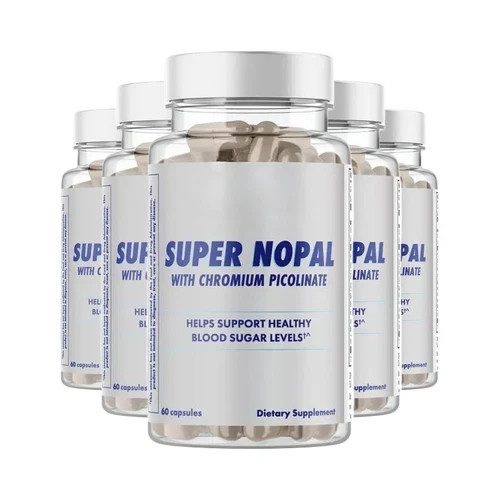 5-Pack Super Nopal Santo Remedio – Advanced Daily Dietary Supplement – 300 Count
