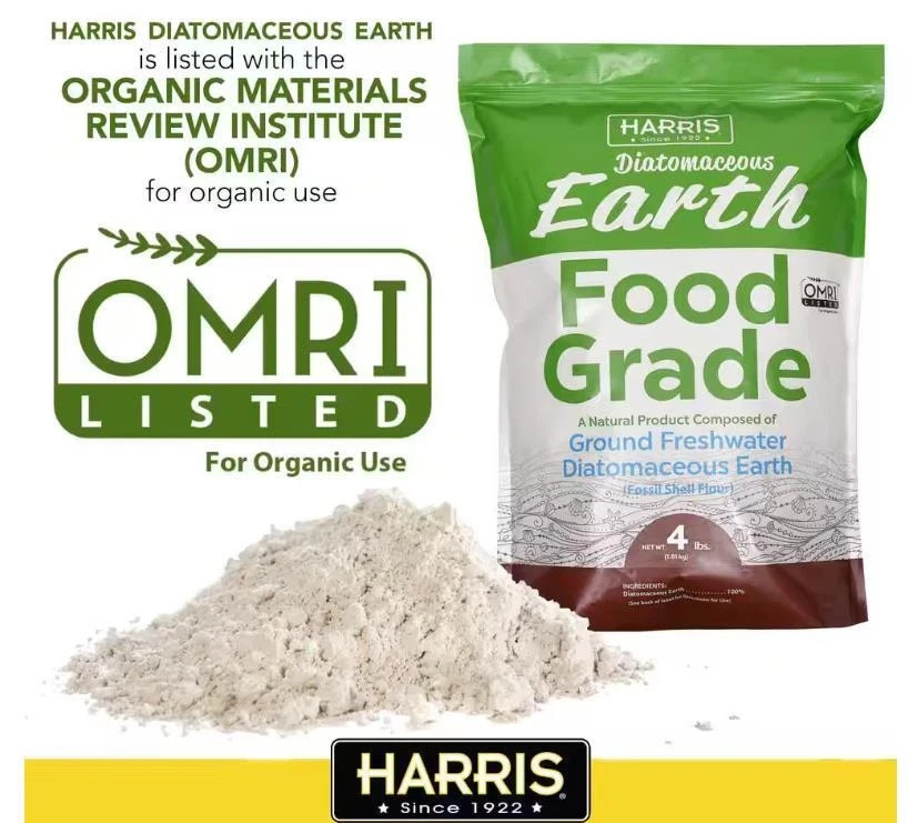 Harris – 4 lbs. (64 Oz)- Diatomaceous Earth Food Grade – 100% Pure