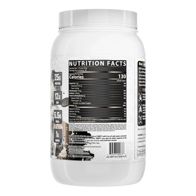 Nutrex ISOFIT | Premium Whey Protein Isolate