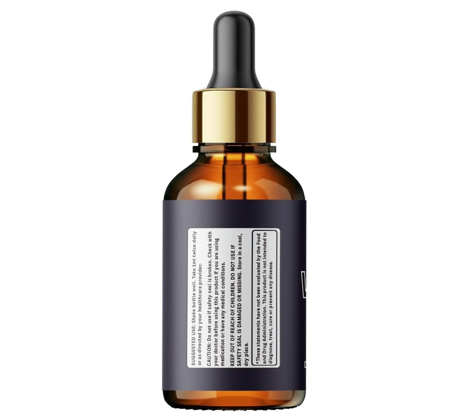 Visium Max Liquid Drops, Extra Strength VisiumMax, All Natural Formula 60ML