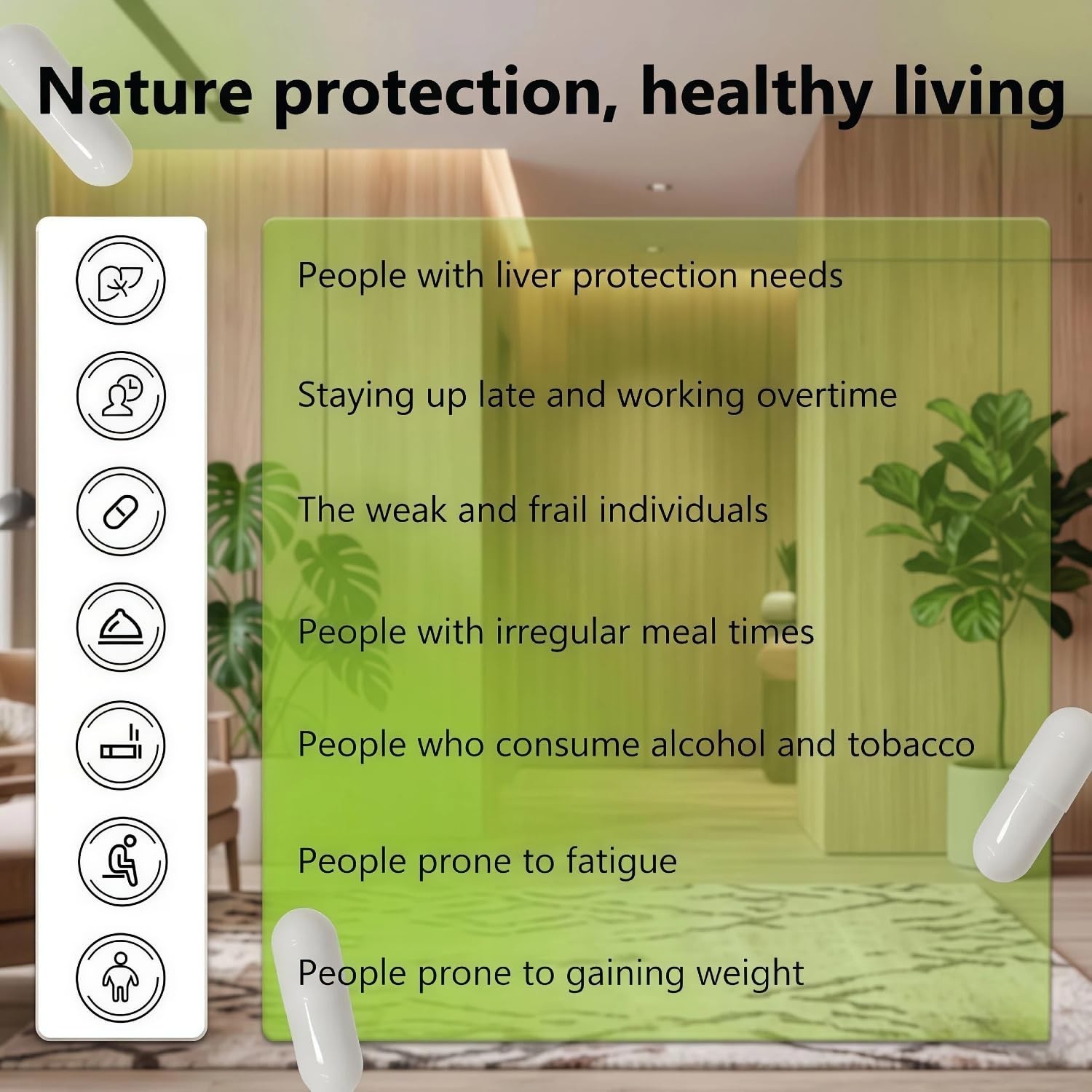 Milk Thistle 300mg – 80% Silymarin with Turmeric & Pueraria – Liver Detox Suppor