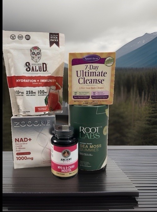 Hydration Anti-Aging Wellness Supplement Bundle Lot
