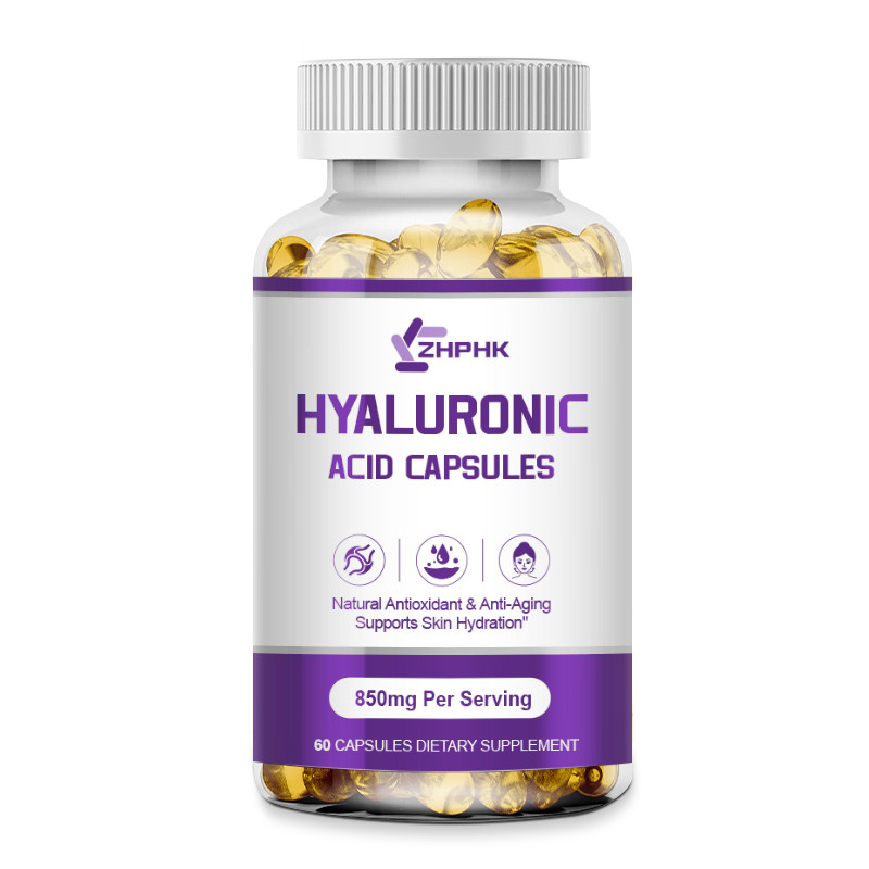 60/120Pcs Hyaluronic Acid Capsules For Healthy Joints Anti Aging Reduce Wrinkles