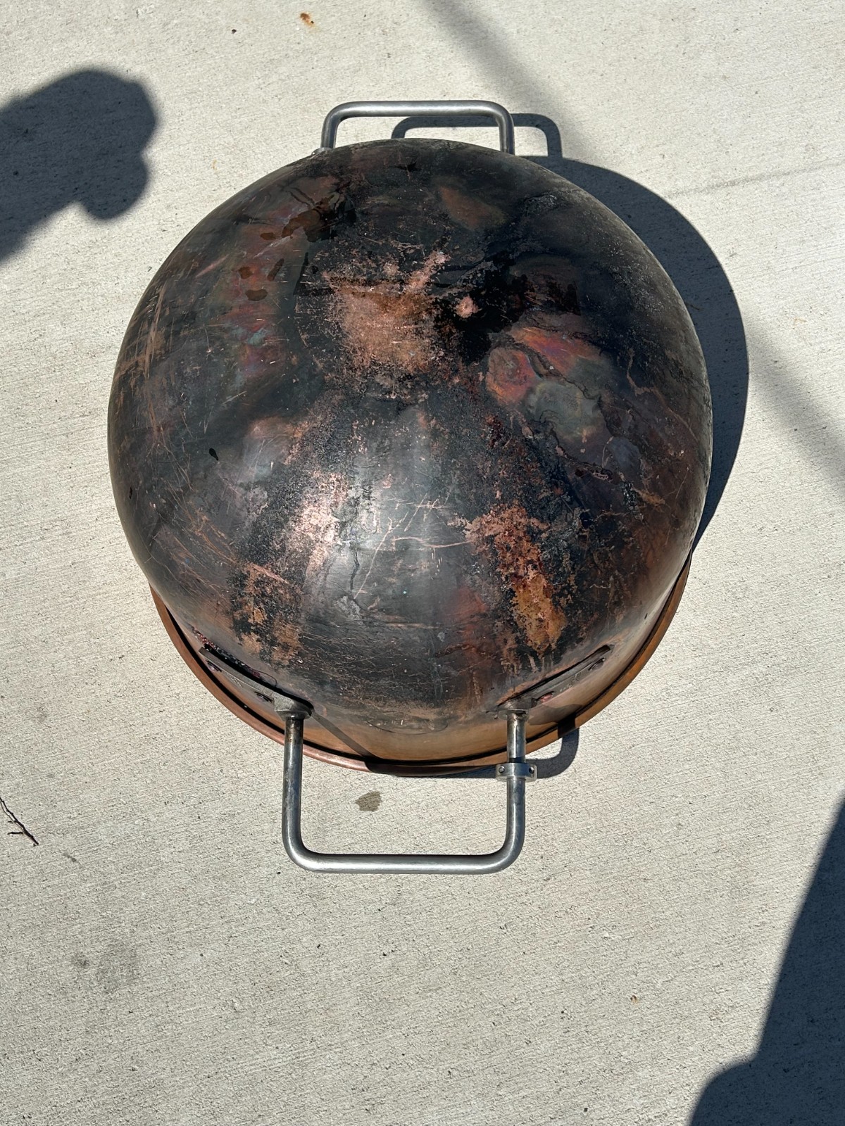 USED Pure Copper Kettle Savage Bros. Since 1855 27 Gallons