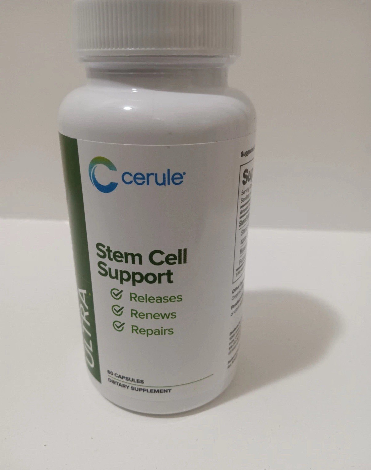Cerule Stem Cell Support Releases ,Renew, Repairs Dietary Supplement