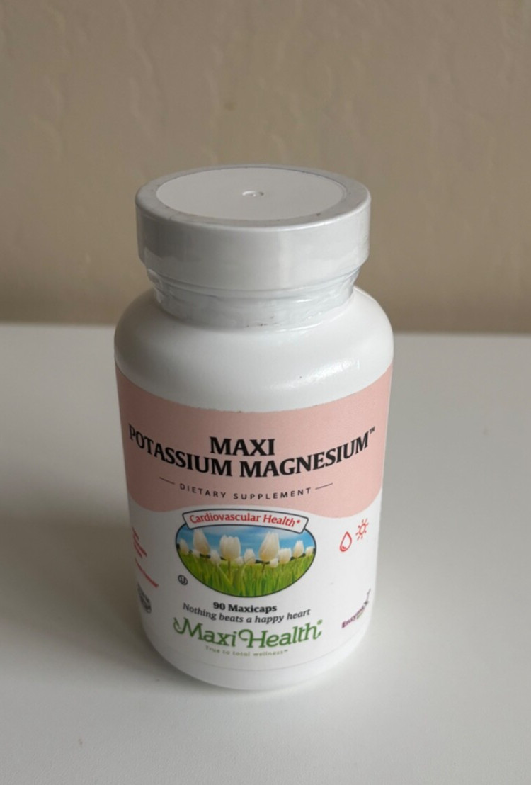 Maxi Potassium Magnesium™ Cardiovascular health Dietary Supplement 90 Capsules