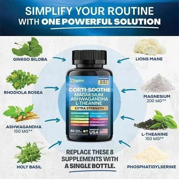 Soothe & Smooth Bundle – Zoyava Cortisol and Myo-Inositol All-in-One Supplement