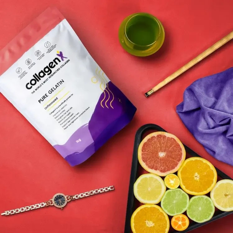 CollagenX Pure Bovine Gelatin Powder 1Kg