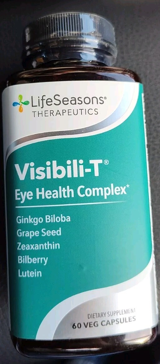 Lot Of 2 Life Seasons, Visibili-T Eye Health 60 Caps, 03/2027, FREE Shipping! 👀