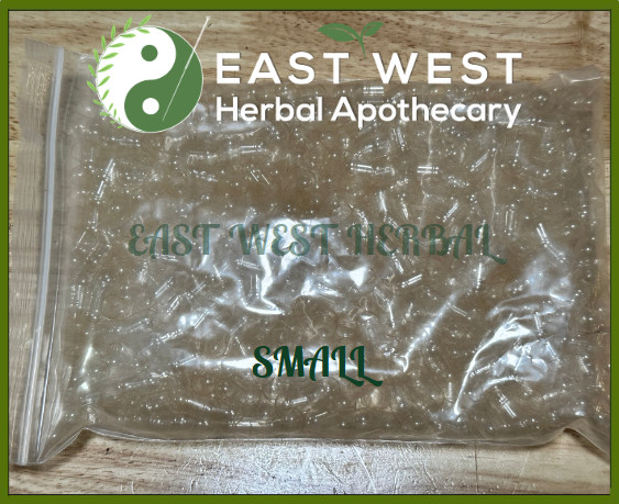 1000 EMPTY VEGAN CAPSULES SIZE 00 – SEPARATED.