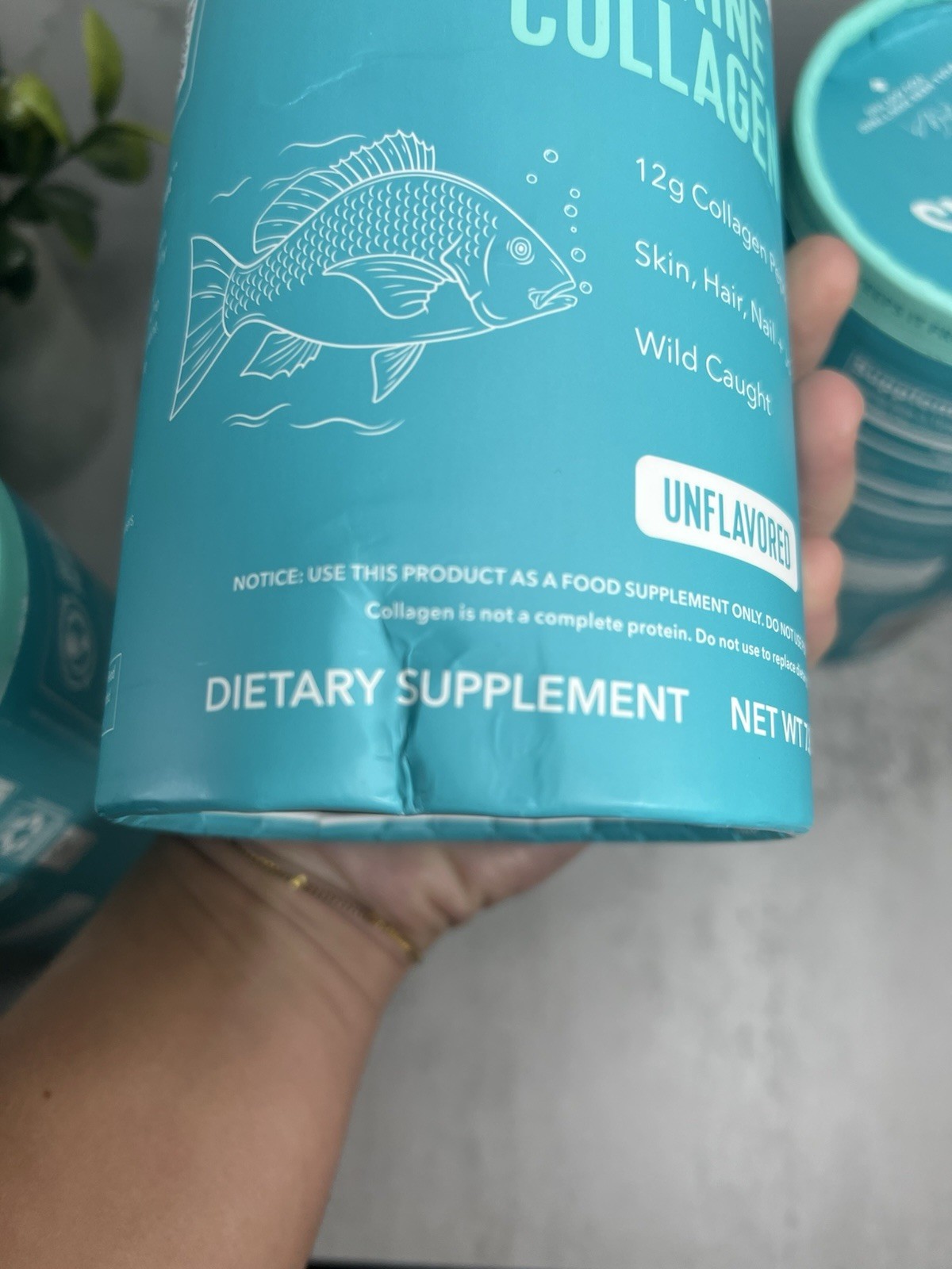 Vital Proteins Marine Collagen Peptides Powder Unflavored 3pk 7.8 oz Exp 11/2027