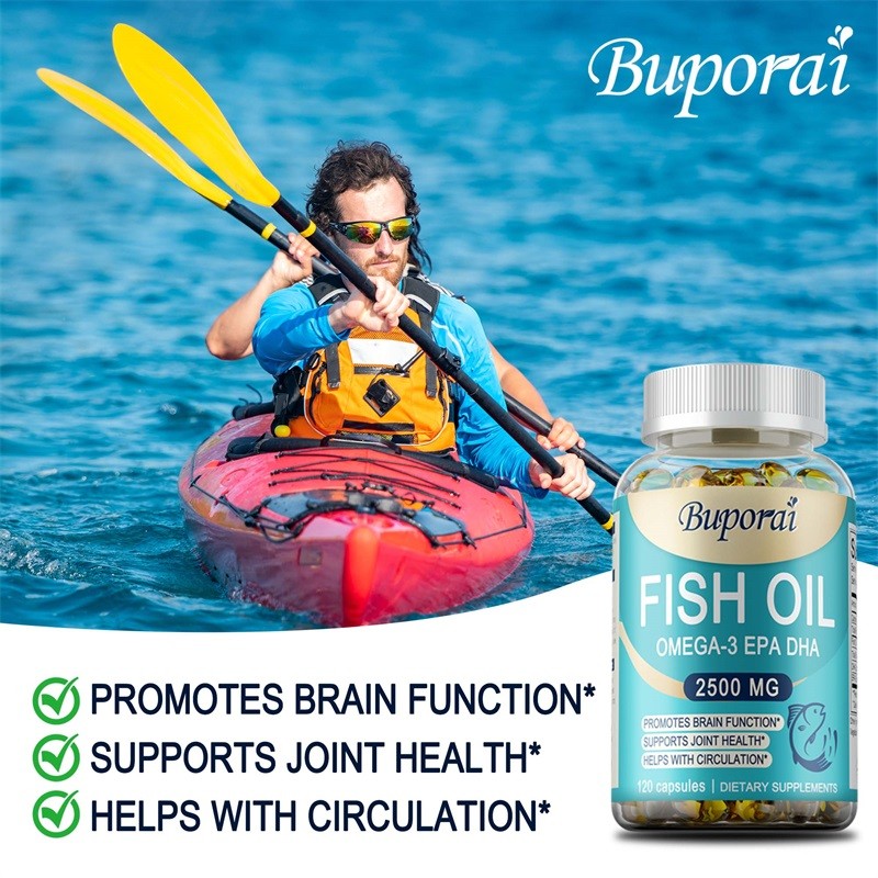 Fish Oil 120pcs – Brain Development, Improve Cognitive Function and Immunity