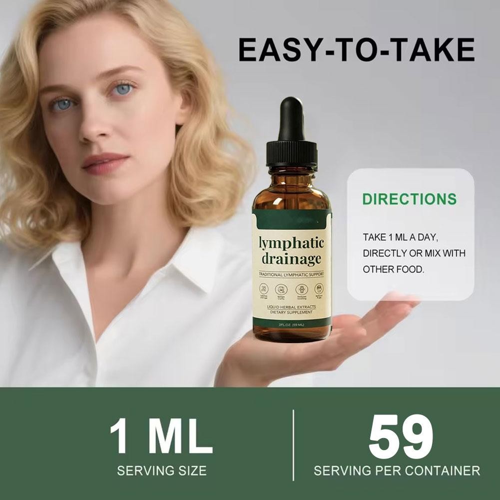 3X Lymphoria – Lymphatic 59ml Drainage & Detox, Bloat – Relief ImmuneSupport