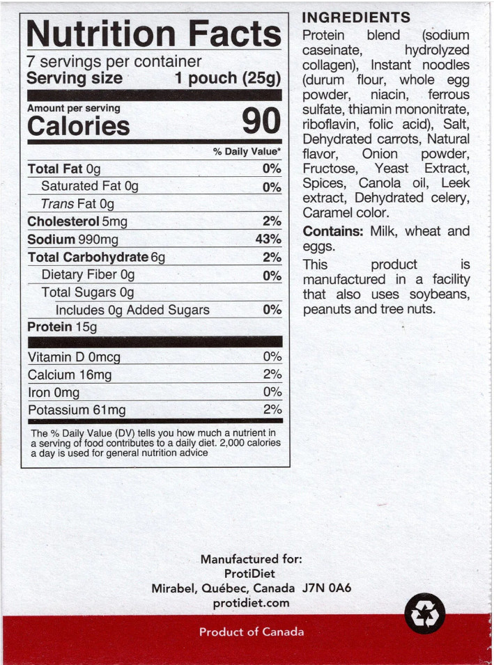 Proti Diet Beef Vegetable Soup – For Weight Loss – Hunger Control