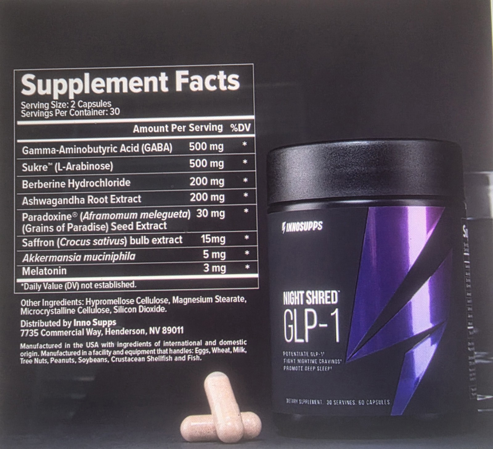 Night Shred- Night Time Fat Burner, Weight Loss, & Natural