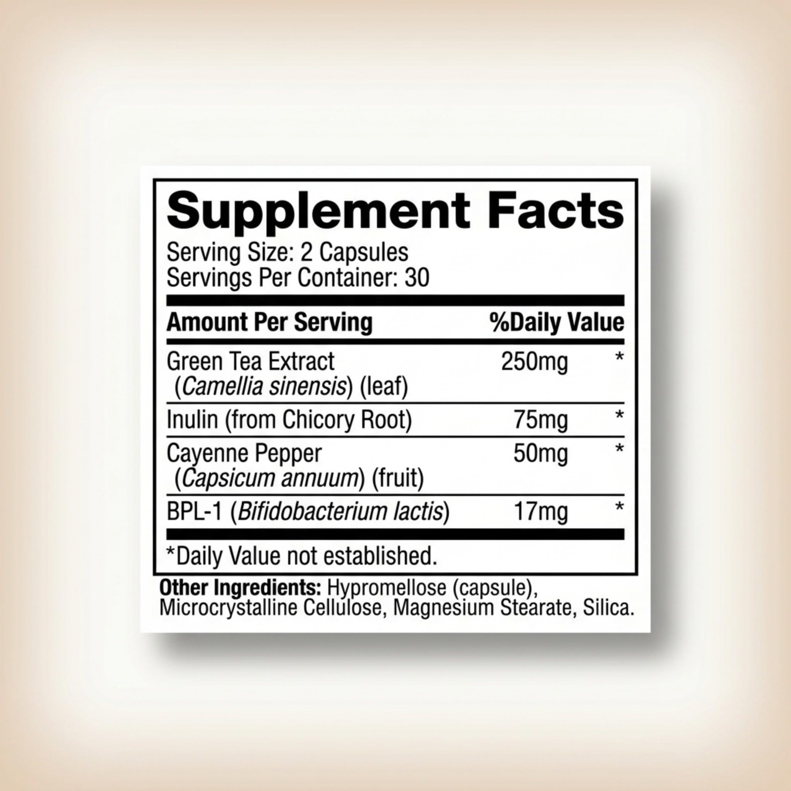 Vitasei Happy Flora Bpl1 Postbiotic Gut Health And Metabolic Support Inulin