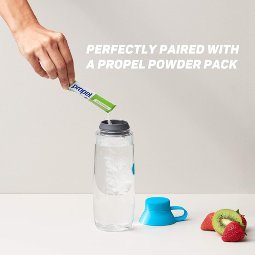 Propel 20oz Reusable Bottle, BPA Free, Impact Resistant, 20 Ounces, Blue