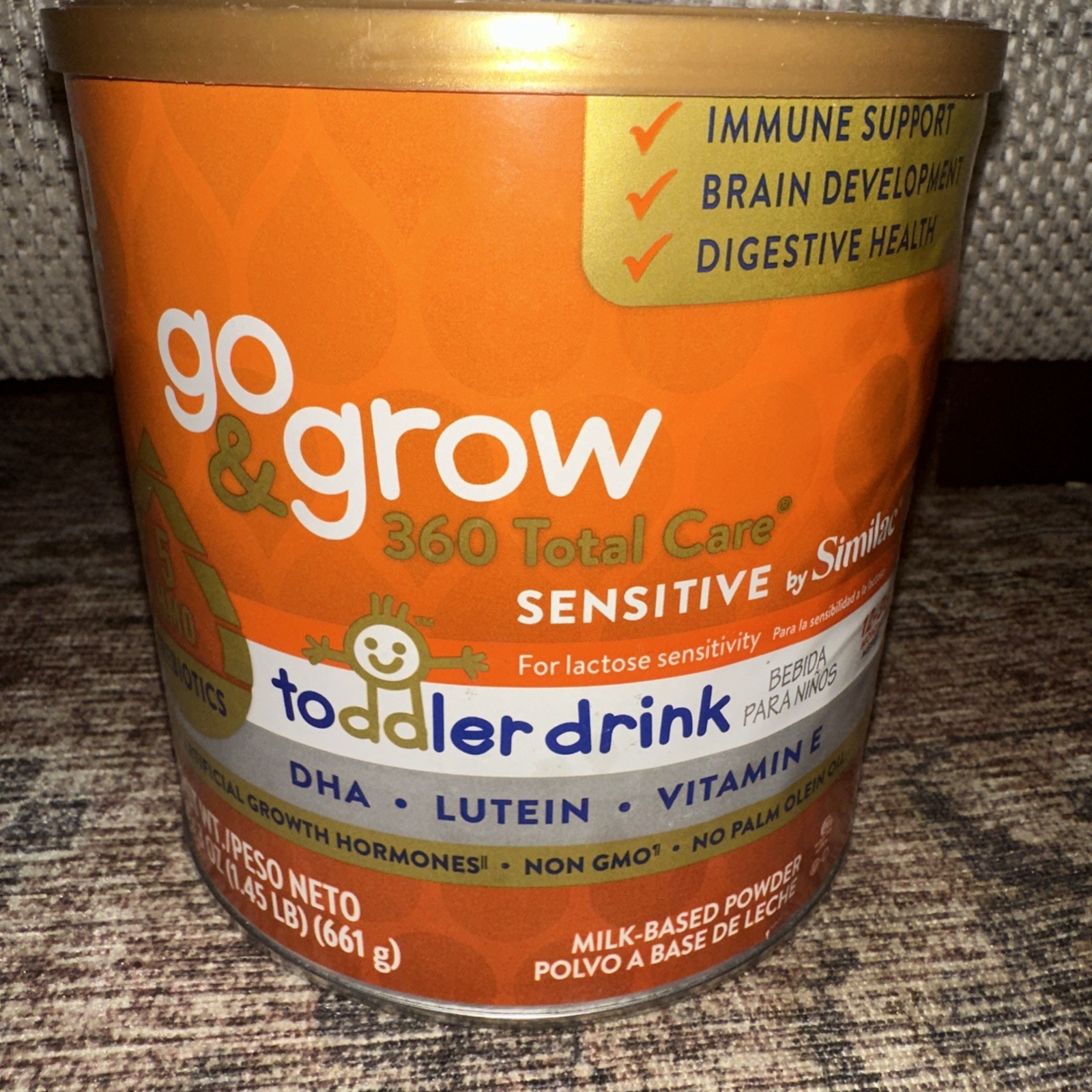 1 Can Go Grow 360 Total Care Sensitive by Similac Toddler Nutritional Drink