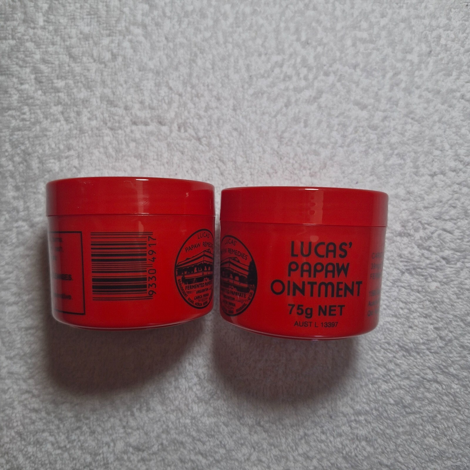 Lucas’ Papaw Ointment 75g 2 Pack Cream Papaya Lip Balm US Seller FREE SHIPPING