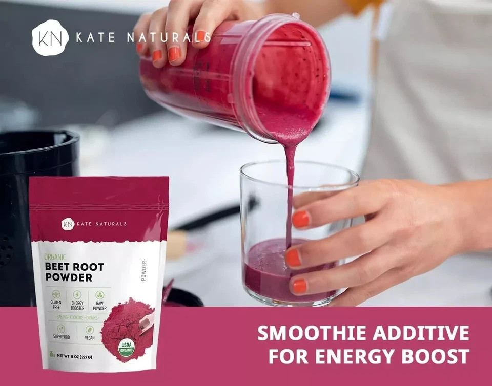 Nitric Oxide Organic Beet Root Powder Super Beets Superfood Supplement