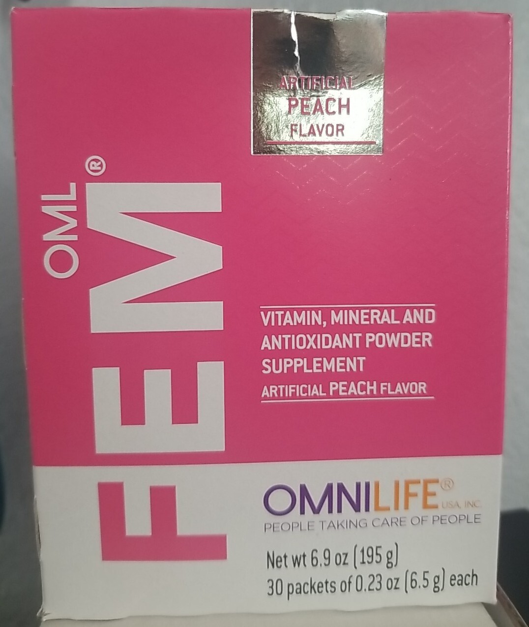 fem omnilife vitaminas para Mujer sistema Hormonal origina oml Fem antioxdantes