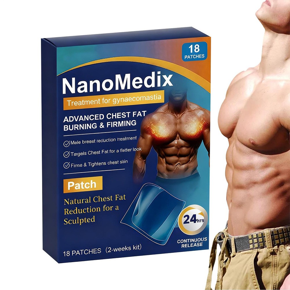 Premium 18Pieces/Box Male Breast Patch Male Chest Firming Sculpting Body Sticker
