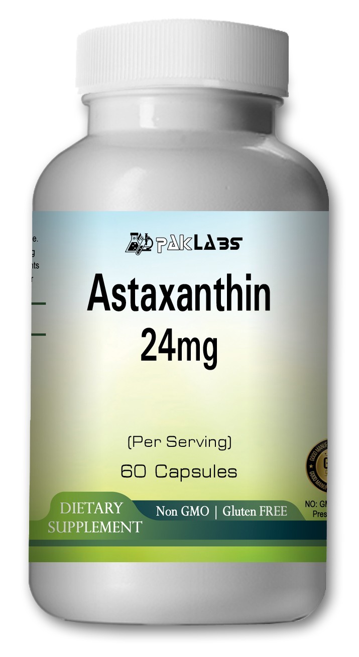 Astaxanthin 24mg capsules serving- USA Deal=